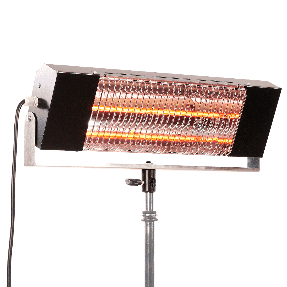 Chauffage radiant infrarouge électrique halogène