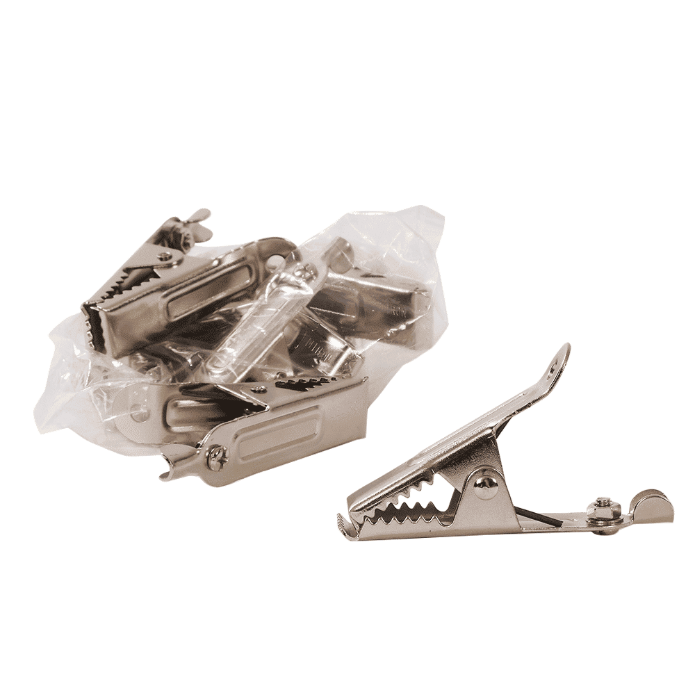 Duokon agrafe de crocodile 10 pièces pince crocodile isolée 5mm
