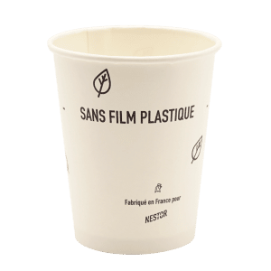 Gobelets carton Zéro plastique