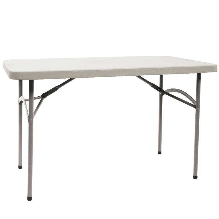 Table plastique 120cm I Location pour Tournage Cinéma I Paris & France