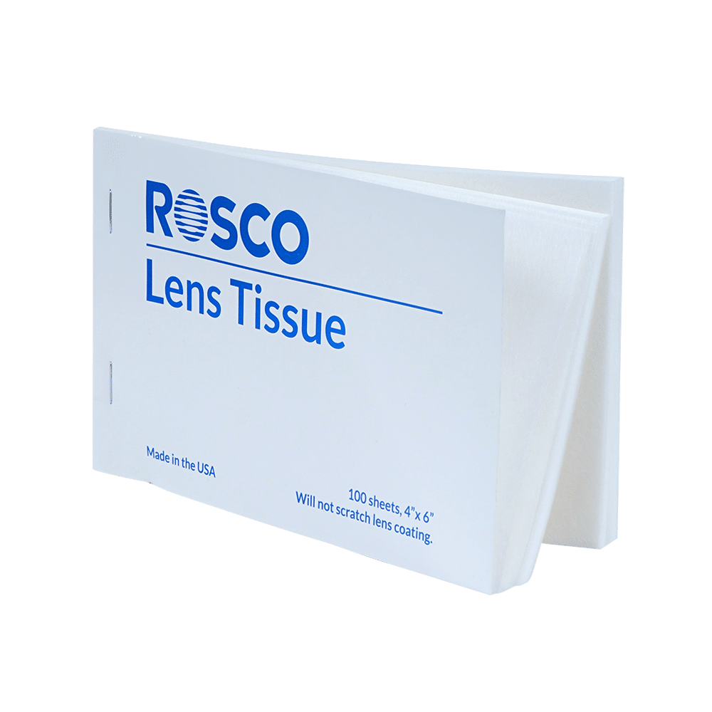 Rosco Lens Tissue 100 Sheets 4 X 6